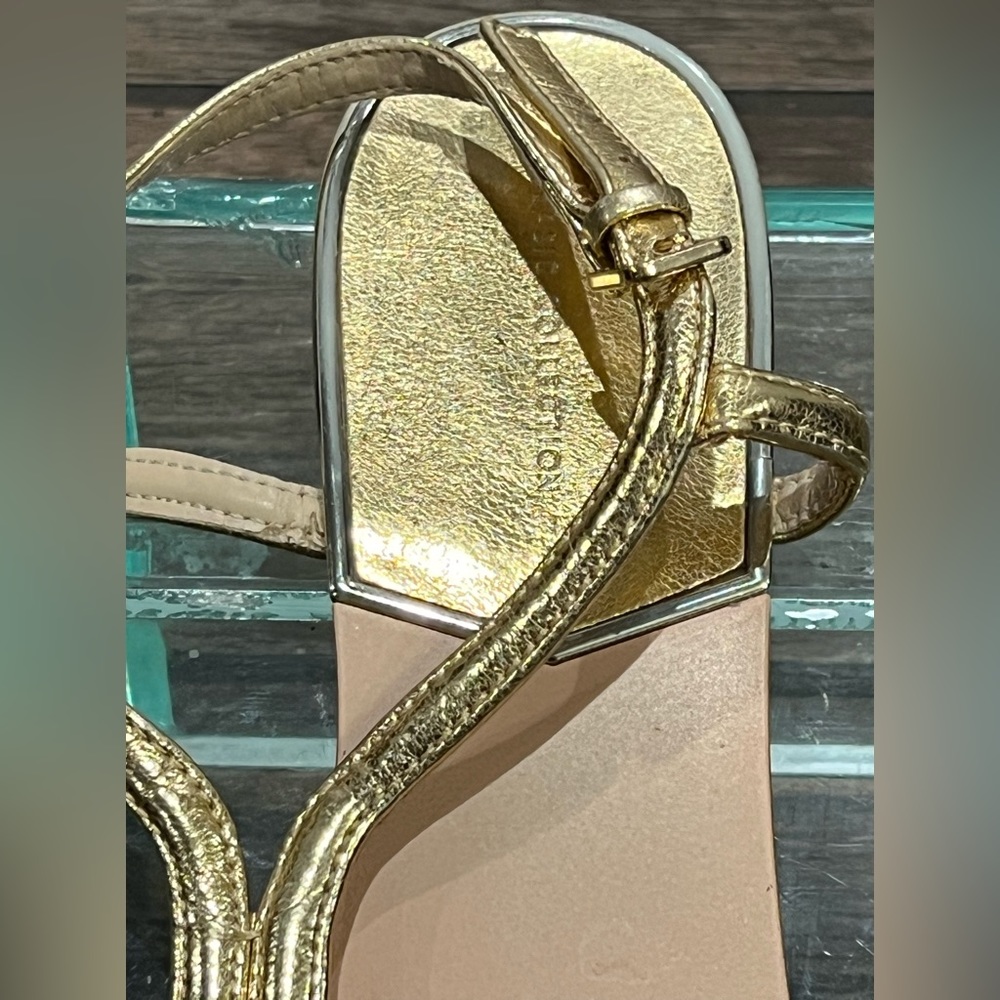 Zara Basic Collection Gd Sandals - image 6